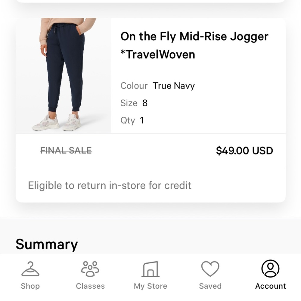 Lululemon jogger